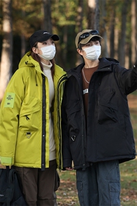 工装风机能百搭纯色连帽棉衣户外防风冲锋衣外套男女M353-特价P76图片