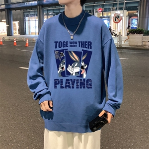 半高领毛衣男士大码针织衫男毛线衣男 M18234-P45 加绒款-P65图片