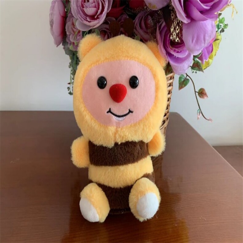 小贺毛绒玩具 蜜蜂海狸