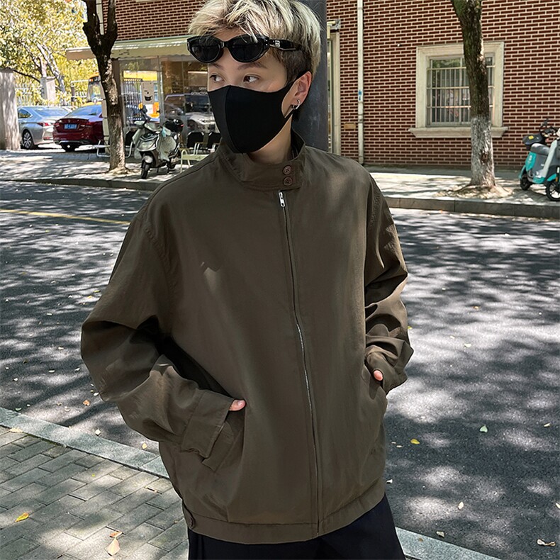 时尚夹克三防立领冲锋衣工装飞行夹克潮外套男装XZ212-QJK443-P55,男装夹克,星座212