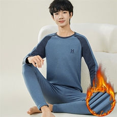 男士秋衣秋裤休闲薄款保暖内衣套装两件套TZ2511-P45，男装棉衣，星座310B-3