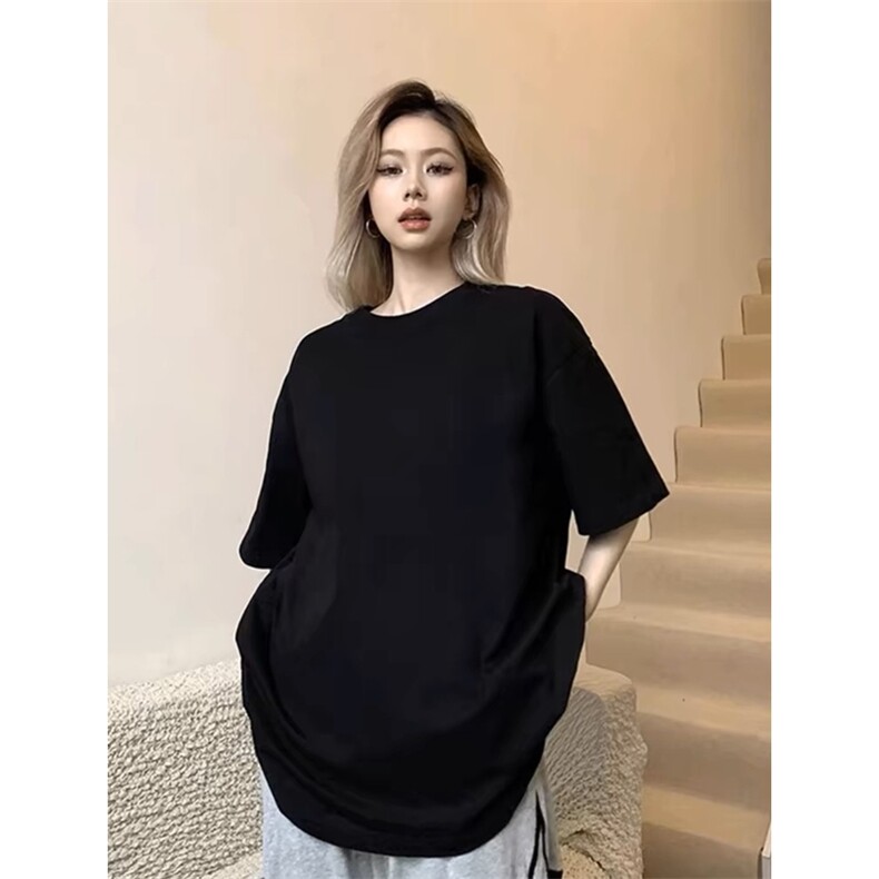 网图光版垫肩短袖韩系小领纯色t恤衫五分袖T恤T2430-特P23,男装T恤,星座1213