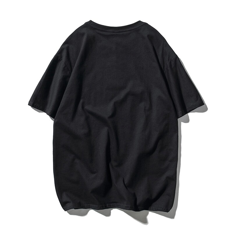 T恤潮流圆领男港风印花2024新款白底平铺时尚DS-B299-ZY1206P25,男装T恤,电商A061-1