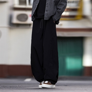 春季新款现货男女同款直筒休闲裤DSA157B-K2618-P50图片