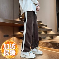 加绒男新款青少年时尚休闲裤K16788P65常规50，男装休闲裤，星座1116-2