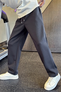 B216 K3014 P68 2025秋冬装新款男刺绣小标运动卫裤休闲裤图片