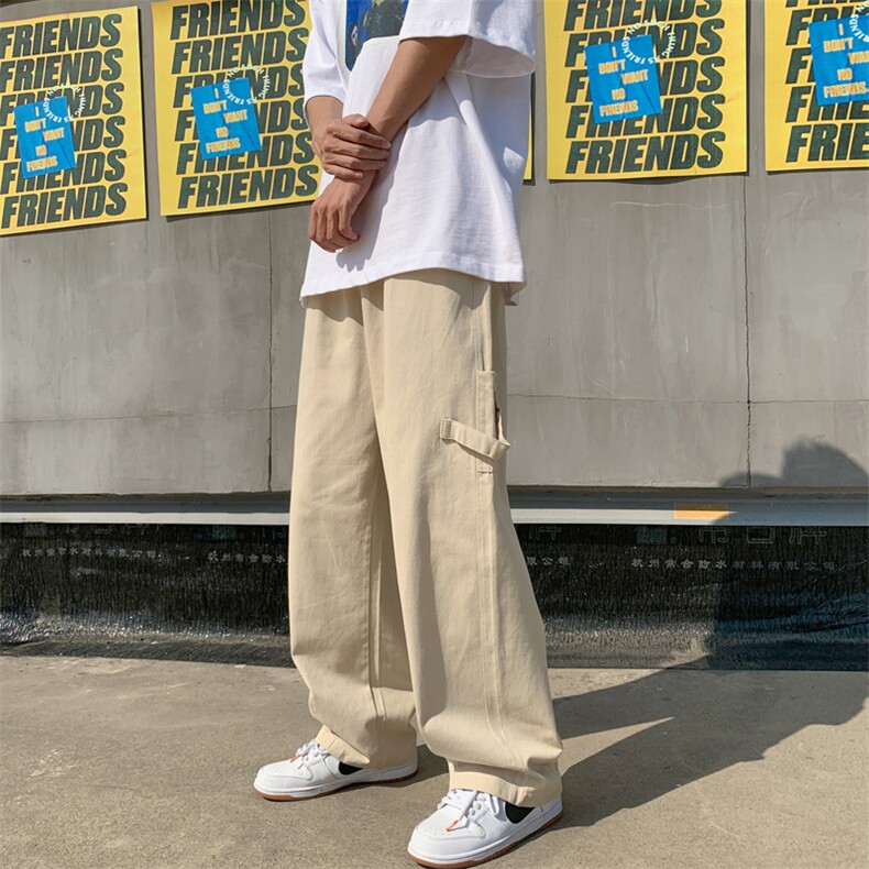2024春装大口袋休闲裤工装裤美式男女潮 227-2*C523*P50控68图片