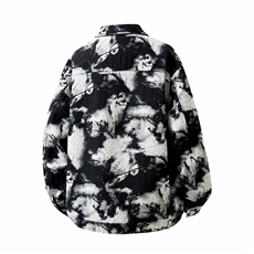 可二开定制扎染雾霾小香风面料大码M-5XL夹克男JK78082P79控128，男装夹克，星座227-7