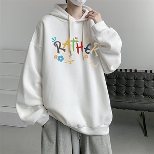 连帽卫衣男大码运动服帽衫外套WY2301-P35 加绒款-P40图片