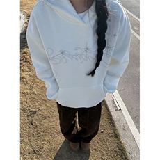 5363-P52原版刺绣/银线绣/后包领休闲外套卫衣薄款，女装卫衣/绒衫，星座617A-2
