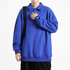 新款男百搭设计感潮流纯色无影墙卫衣VE55131-P34控58，男装卫衣，星座717