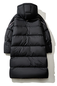 男士长款连帽羽绒服90白鸭绒 D213-6258-P600  41/60图片