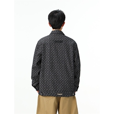 水洗牛仔外套男款春美式痞帅上衣服宽松休闲工装夹克JK1322-P75，男装工装外套，星座1103-3