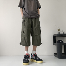 夏季美式工装七分裤男中裤D309B-K82-P50，男装休闲裤，电商D309B