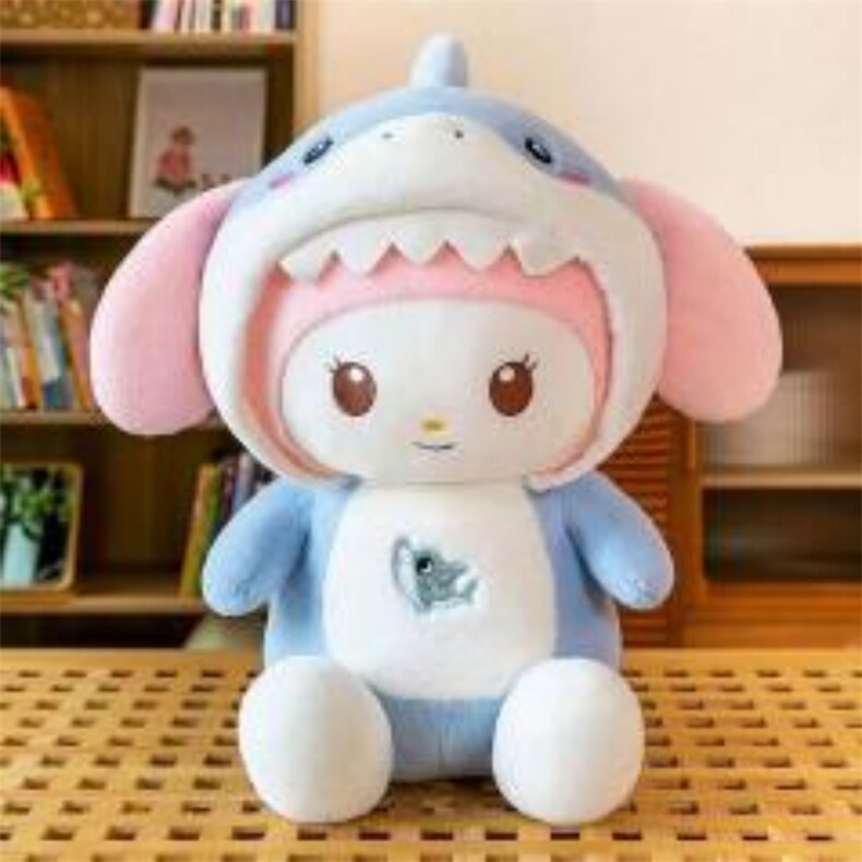 鲨鱼美乐乐，乐淘淘毛绒玩具