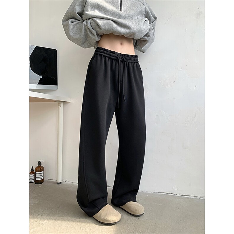 美式弯刀卫裤男春秋潮牌宽松情侣休闲裤百搭运动长裤子K0165-P37,男装休闲裤,星座308B-1