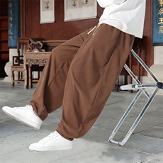 男士休闲裤灯芯绒长裤宽松灯笼裤哈伦裤裤XZ1512-2523-P50，男装休闲裤，星座1512