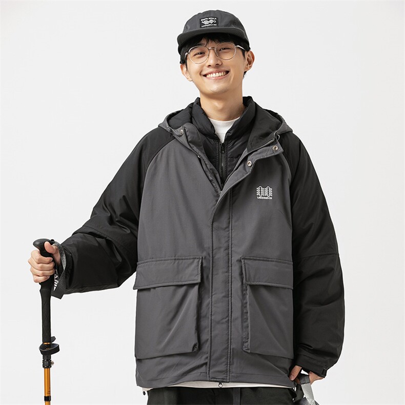 2026冬季新款男日系潮牌白鸭绒三合一羽绒服加厚外套YR22-F259,男装羽绒服,电商A101（原外27）