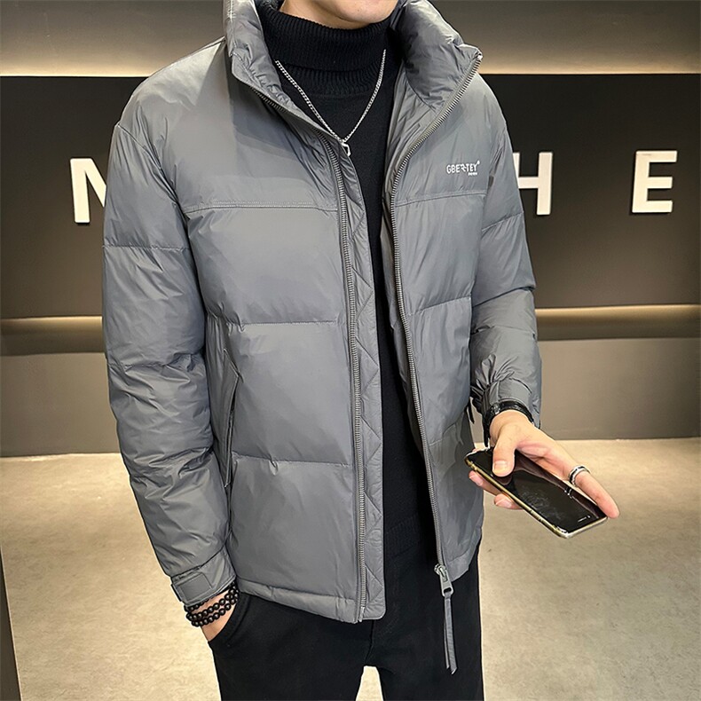 店主风冬季新款立领休闲羽绒服百搭短款男士保暖外套YR8099-P135,男装羽绒服,电商A413