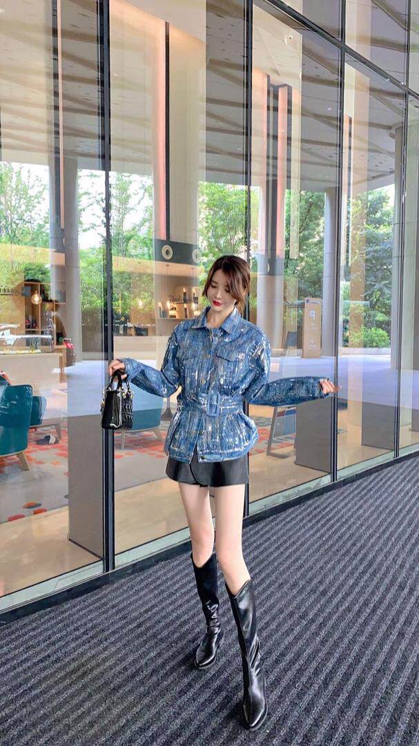 重工亮片牛仔，其它，米壹