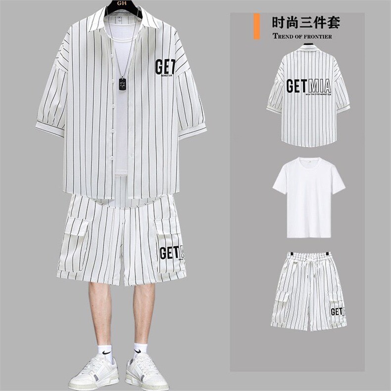 TZ173休闲港风新款潮流帅气ins潮牌慵懒时尚,男装休闲套装,星座218-1（原230）