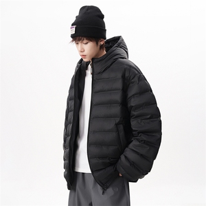现货 保暖排骨羽绒服90白鸭绒情侣外套连帽滑雪服225-2-Y215-P198图片