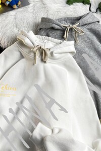 WY2208-P35 加绒款-P40 纯棉连帽卫衣男大码运动帽衫宽松薄图片
