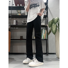 主推货足渐变修身大码直筒微喇毛边牛仔裤K860-K861-K866-P50，男装牛仔裤，星座205