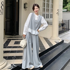 新品春秋季休闲套装5572-P175-K288，女装套装/套裙，2C275