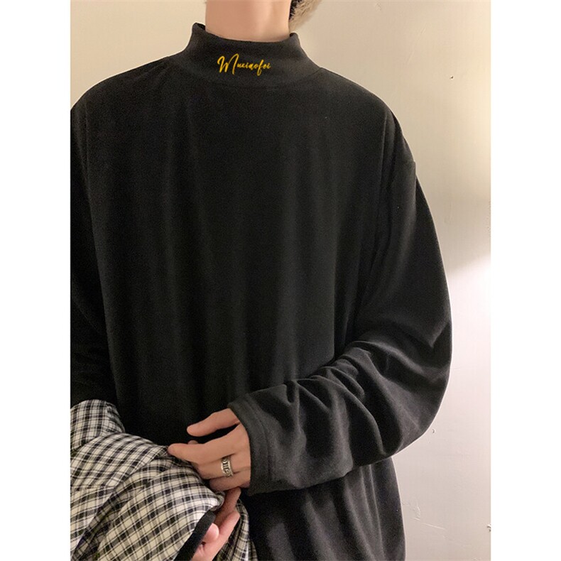 量大优可提供视频冬季德绒打底衫HD019-1-DR4503-P30,男装针织衫/毛衣,电商019-1