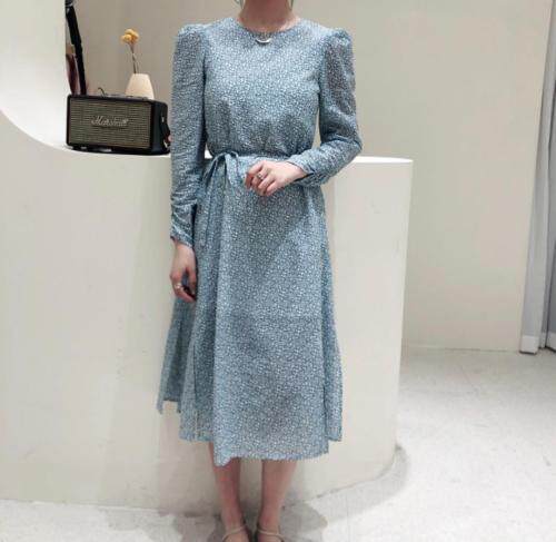 小花花连衣裙，女装连衣裙，EVE