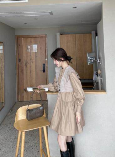 秋冬连衣裙，女装连衣裙，欧尚时