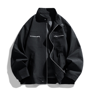 日系平铺工装飞行夹克秋季立领棒球服外套 A436-1807-P80119图片