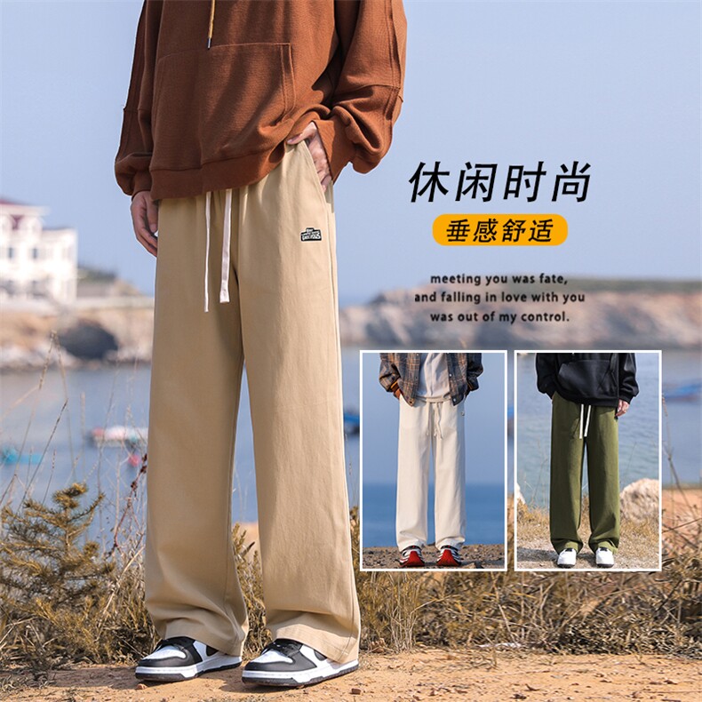 纯棉时尚休闲长裤男士休闲百搭有型运动潮流男生K630-特批-38图片