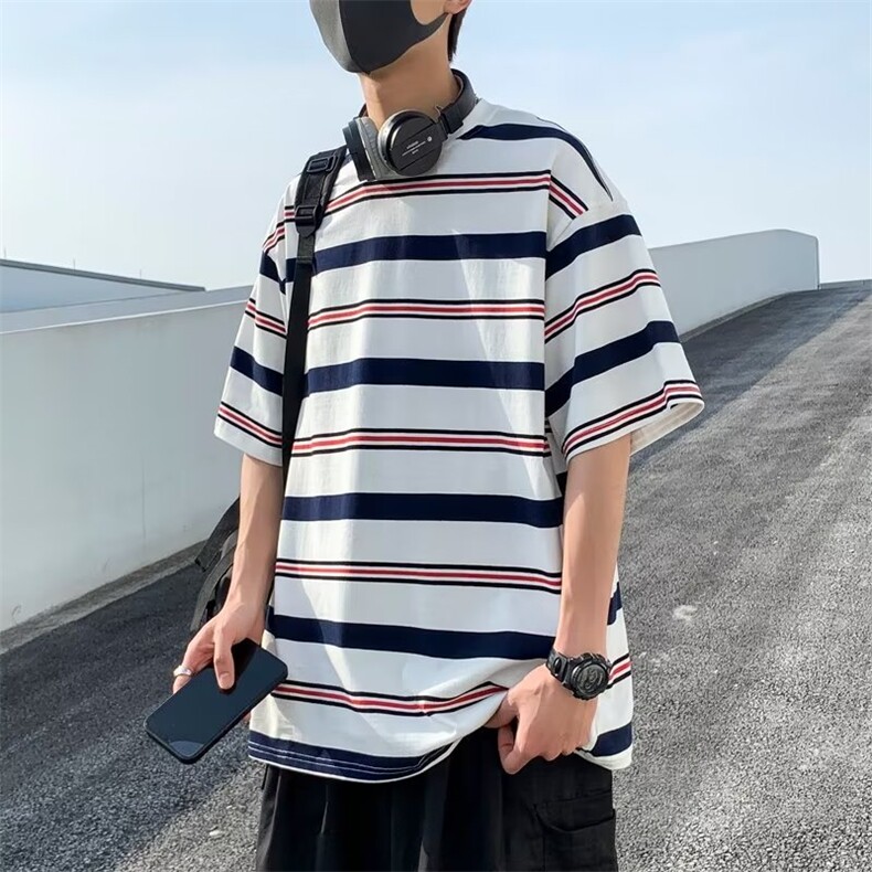 2023春夏季新款男休闲圆领短袖T恤E8018P23,男装T恤,星座1116-2