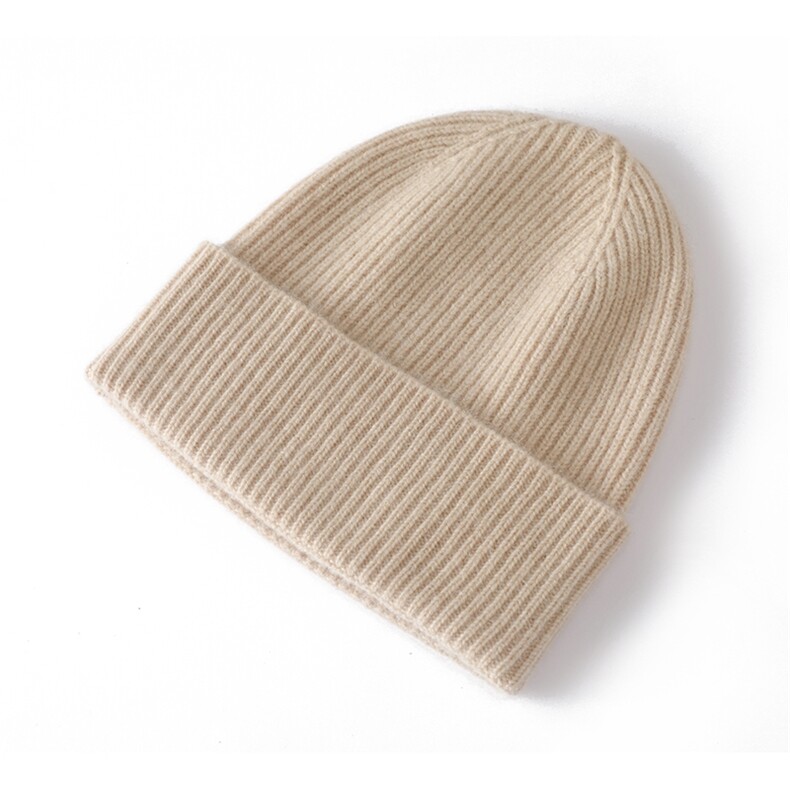 2025年秋季圆顶通用逛街元宝针抽条帽，帽子，天宇悦翔羊绒