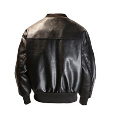 抖音得物高品质美式高街复古老钱风PU皮夹克外套男女短款机车皮衣，男装夹克，电商A486