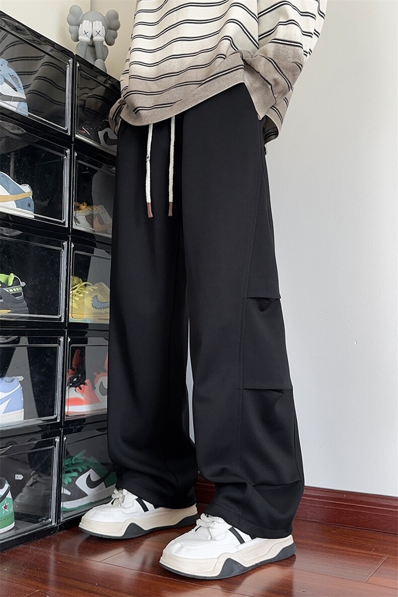 供抖音高点击工装重磅直筒秋冬男卫裤X416B-1-KL955-P45限68,男装休闲裤,星座416B-1