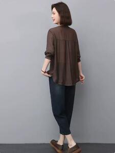 时尚套装女2023春夏新款小个子中年妈妈衬衫牛仔裤初夏休闲两件套图片