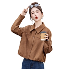 2025秋季新款时尚休闲百搭显瘦短款外套女，女装短外套，丽影随形