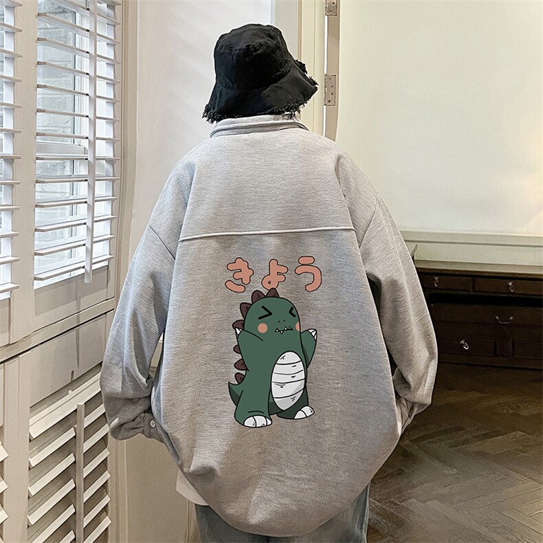 控58加厚加绒衬衫男大码长袖衬衣男外套HC79037-P38加绒款-P48,男装衬衫,电商A040