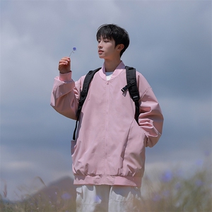 秋季新款外景飞行员夹克男宽松二开棒球服DSA157B-JK7860-特P60图片