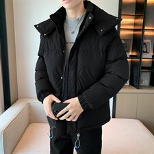 酒店风冬季棉衣男加厚棉袄外套ins情侣款面包棉服M0761-P100，男装棉衣，星座308B-2