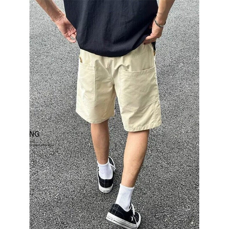 美式潮牌大口袋工装短裤男休闲夏季速干新款宽松五分裤KD1201,男装牛仔裤,星座1116A（原606A-3）