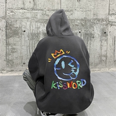 量大优可提供视频2024春新美式连帽卫衣D223A-WY23137-P35，男装卫衣，电商019-1