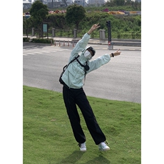 B221美式ins街头hiphop宽松工装休闲裤子LK23122-P65控88，男装休闲裤，电商B221