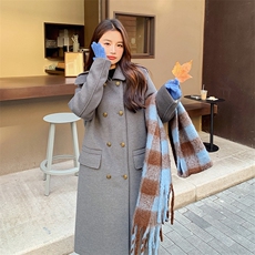 2023年冬季毛呢大衣内胆90白鸭绒B190-82520-P255-K386,女装毛呢外套,一九零, 2023年冬季毛呢大衣内胆90白鸭绒B190-82520-P255-K386,女装毛呢外套,一九零,