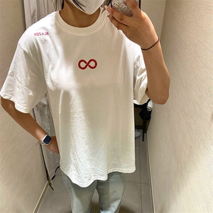 万针全刺绣解构设计260克重磅双纱纯棉高品质美式高街短袖T恤特35图片