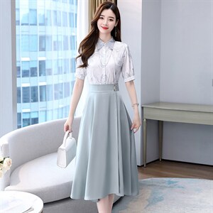 {现货主推款}2025年夏季新款时尚套装简约大气高贵优雅，女装套装/套裙，尚娜萱