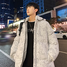 青少年男休闲宽松立领双面穿棉衣面包服棉袄港风男装MY3091P70，男装棉衣，电商A086